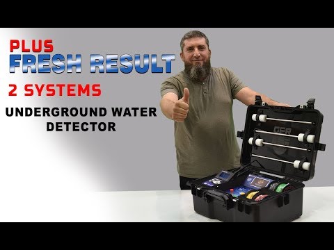 groundwater detector - fresh result 2 systems plus device