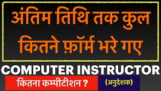 Computer instructor total form fill up|| computer instructor exam date 2022,computer teacher vacancy