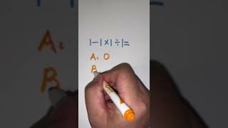 Tricky math #trickymath #math #puzzle #shorts