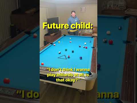 Not in my house little Timmy, rack em up. 😤 #billiards #shorts