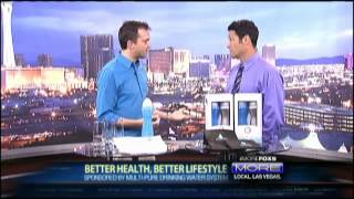 Multipure "Wriggle" Filtered Water Bottle Featured On Fox 5 News Las Vegas