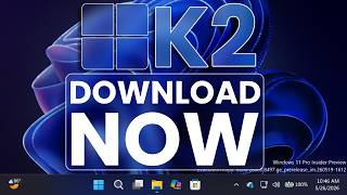 How to Download Windows K2 ISO Officially (No Risk) 2026!