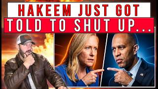 BOMBSHELL | Hakeem Jefferies Told To "Sit Down & Stop Talking" ABOUT REDISTRICTING... BY SPANBERGER
