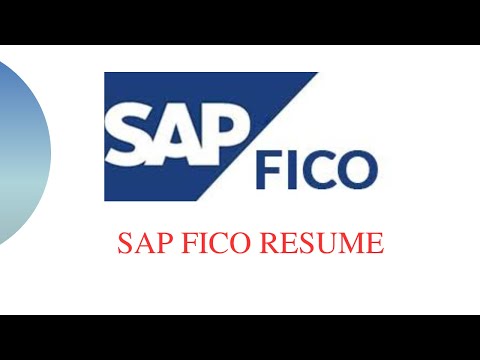 SAP Resume Preparation Skills II FICO Question and Answers