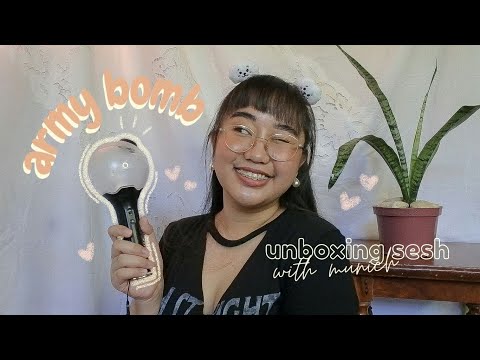 Unboxing My Army Bomb (I AM SO FREAKING HAPPY!!) | Ayessa Munich