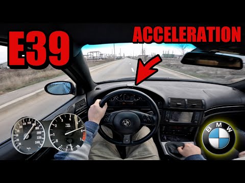 BMW E39 520I 170HP - ACCELERATION