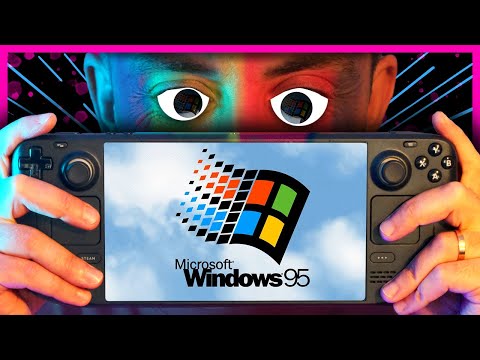 Using CLASSIC Windows on Steam Deck! PCem