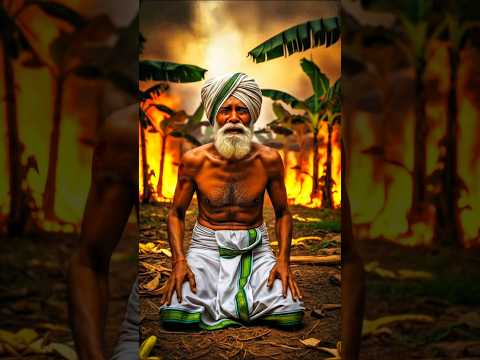 Farmer and bnana trees #ai #viral #ytshorts #farmer