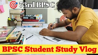 *BPSC Student Study vlog 📕 | Target Based Study🎯| #bpsc #aspirants #study #vlog #students #dailyvlog