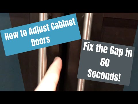 Fixing Cabinet Doors in 60 Seconds Is Easier Than You Think