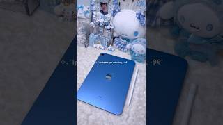 unboxing ipad 10th generation in blue🥹 this color is so pretty! #ipad #ipadunboxing #appleunboxing