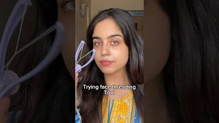 Trying face threading tool! 10/10 not recommended 😅