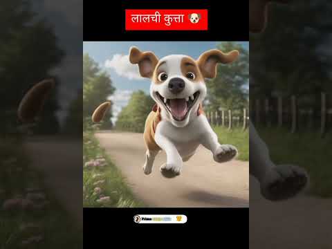 lalchi kutta|Hindi kahaniya|kahani in hindi#fairytales #ytshorts #cartoonshorts