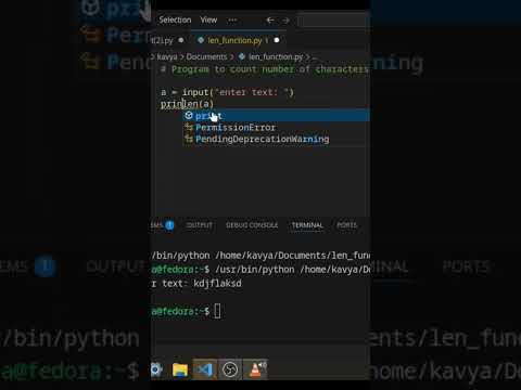 Python len() function #kcoderprogramming #coding #function #kcoder #python #education #programming