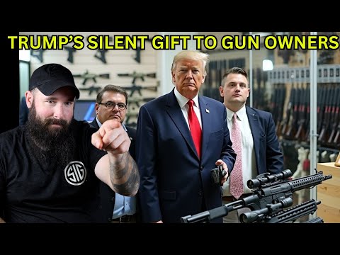 Trump's Silent Gift to Gun Owners Nobody Talks About