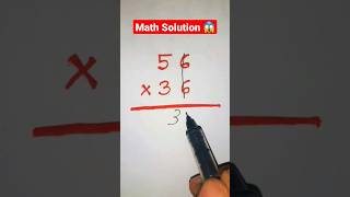 Math Solution 😱😱 #shorts #math