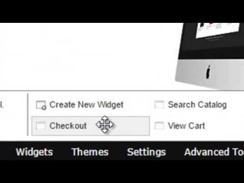 Using Widgets in PinnacleCart