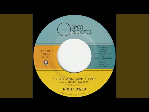 Live And Let Live (feat. Miles Tackett)