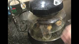 Buffalo chicken wing in the NuWave oven