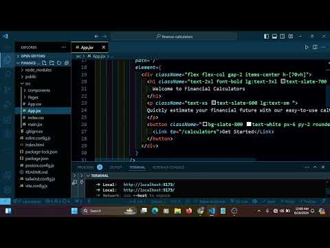 Finance Calculator Web App Using React.js | SIP  Lumpsum  SWP & Mutual Fund Calculators|