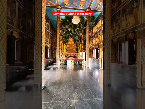 Buddha monastery, Lumbini Nepal | walk and lift Bangalore to Nepal