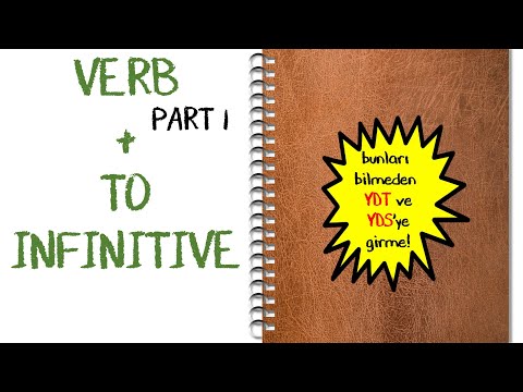Verb + To Infınitive  Part 1             #YKSDİL #YDT #YDS #GERUND #ENGLISH #GRAMMAR #İNGİLİZCE  #43