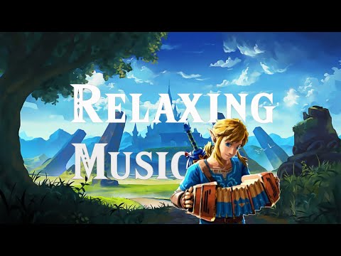 Relaxing BOTW Music for Studying or Relaxing - Zelda Breath of the Wild