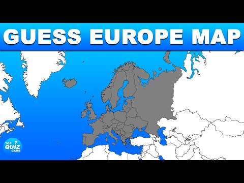 Guess All Countries On Europe Map - Quiz Guess The Country