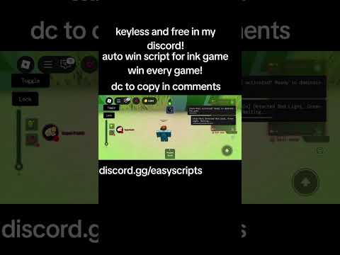 BEST KEYLESS INK GAME SCRIPT #roblox #scripting #bloxfruits #fullscript #discord #games