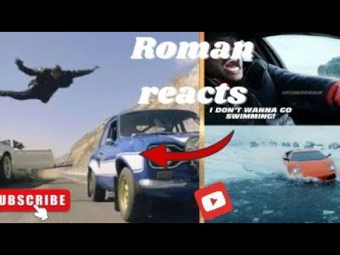 Roman's Jaw-Dropping Reaction to Fast and Furious 6 Drag Racing! 🏎️💨 #fastandfurious