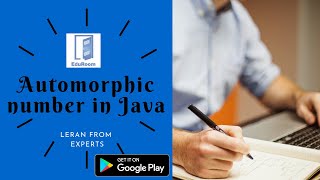 Automorphic Number in java