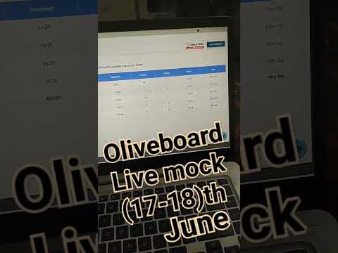 Oliveboard live mock (17-18)th June || SSC CGL 2023 || Fast Solution Fast Selection ||