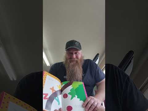 Guard Strongs Viking reading Chicka Chicka Boom Boom by Bill Martin Jr. and John Archambault