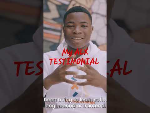 Alx testimonial.
