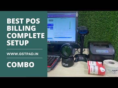 Best POS Billing and Barcode Complete Setup COMBO