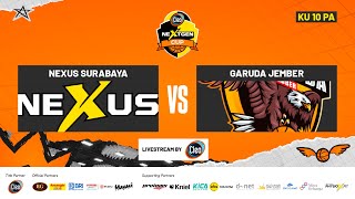 CLEO NEXTGEN CUP 2025 SERI 3 I KU 10 PUTRA I NEXUS SURABAYA VS GARUDA JEMBER