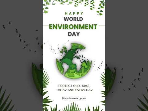 🤗 Celebrate World Environment Day & protect our planet!🌍 |Environment Day | #worldenvironmentday2024