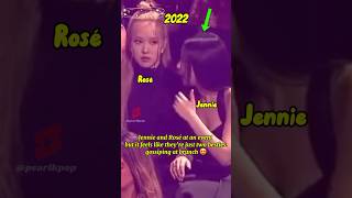 Jennie and Rosé talking like it is girl time not red carpet time 😍 #blackpink #jennie #rosé #shorts