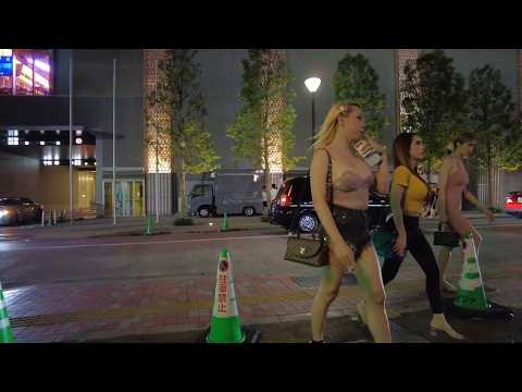 夜の大久保公園・新宿歌舞伎町をお散歩！ラブホテル街！Night Walking in Tokyo, Relaxing Walk in Japan Shinjuku Kabukicho Tour