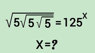 Nice Square Root Math Simplification Question 🔥 | Germany | Find the Value of X | Algebra | 
