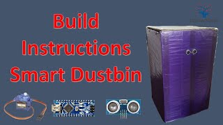 Smart Dustbin | Build Instructions | Arduino Nano | Servo Motor | sg90 | Ultrasonic Sensor | hc-sr04