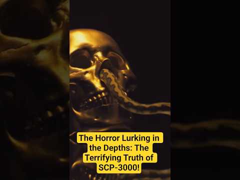 The Horror Lurking in the Depths: The Terrifying Truth of SCP-3000!#CthulhuMythos #OceanMysteries