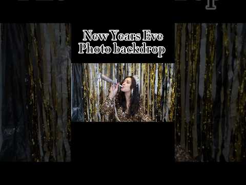 New Year’s Eve photo backdrop