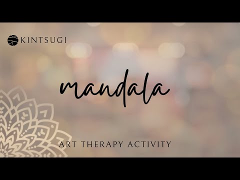 Art Therapy - Create a Simple Mandala