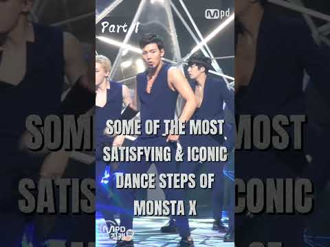 MONSTA X MOST SATISFYING DANCE STEPS Part 1  #MonstaX #Kpop #MX #Monbebe