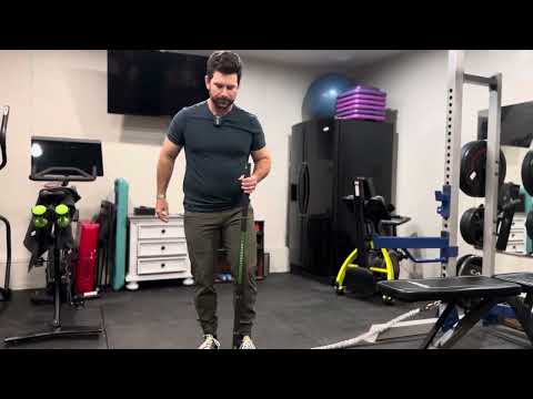 Golf Exercises using the Golf Forever Bar