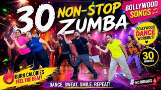 30 Minutes Nonstop Bollywood Dance Workout 🔥 | High Energy Cardio | Burn Calories Fast | No Breaks!