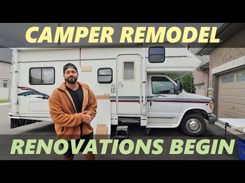 RENOVATING My DREAM CAMPER VAN from SCRATCH