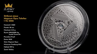 Stříbrná mince Magnum Opus Tokelau 1 Oz 2022