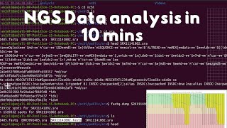 Next Generation Sequencing NGS | Complete Data Analysis | Bioinformatics   Ubuntu | Command line